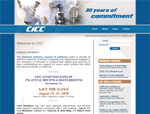 Tablet Screenshot of cicc.org