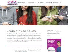 Tablet Screenshot of cicc.org.uk